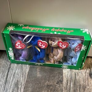 TY Jingle Beanies Collection Edition 2001 beanie babies official club ornaments